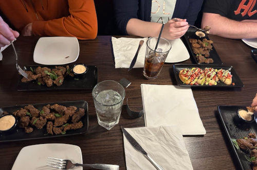 Mr. Mikes. Appetizers - Steak Bites and Bruschetta